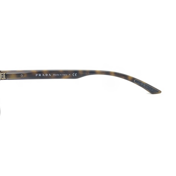 Prada VPS 08G U61-1O1 Matte Tortoise Brown Eyeglasses Frames 54-18 145 Italy - Picture 9 of 12